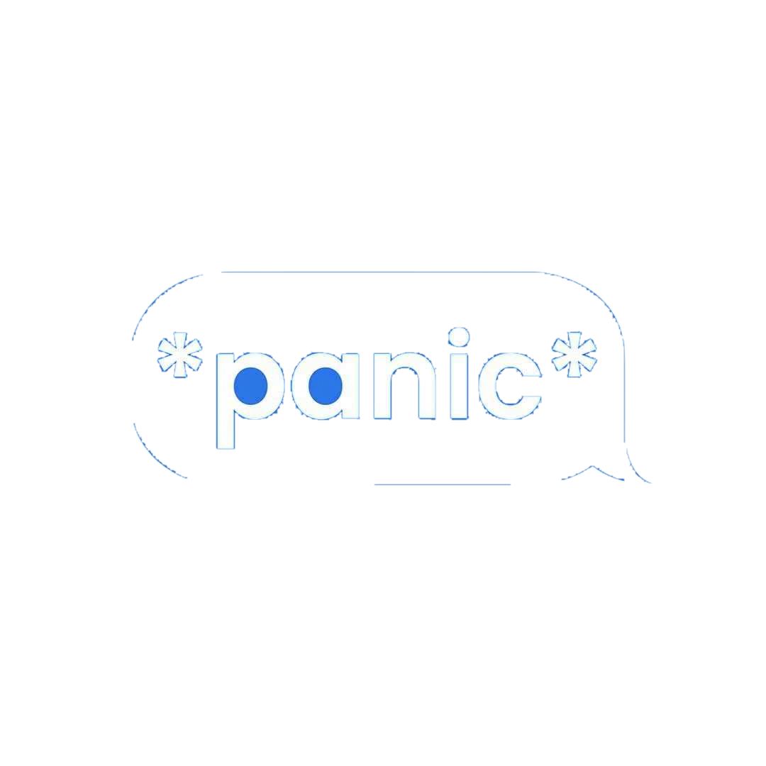 Panic Sticker